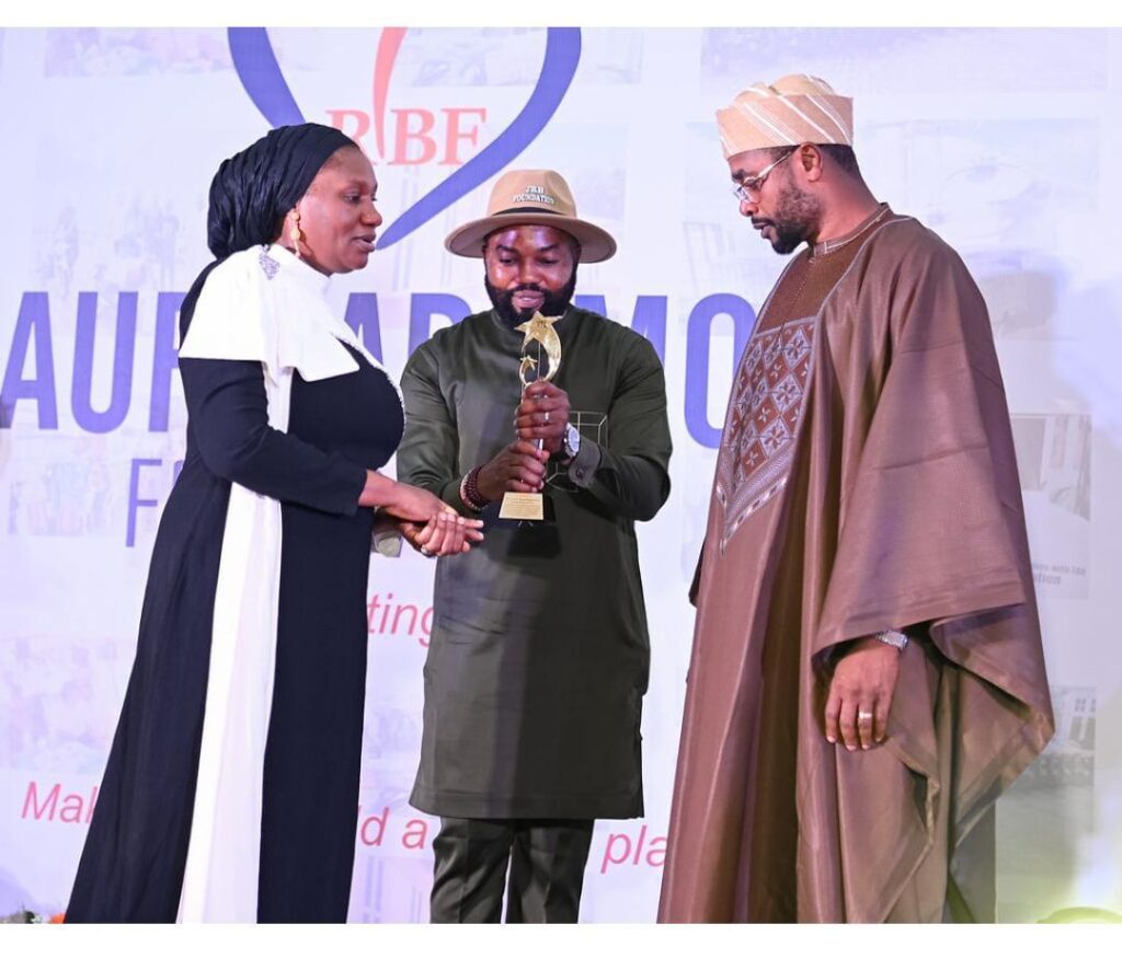 Award presentation ceremony