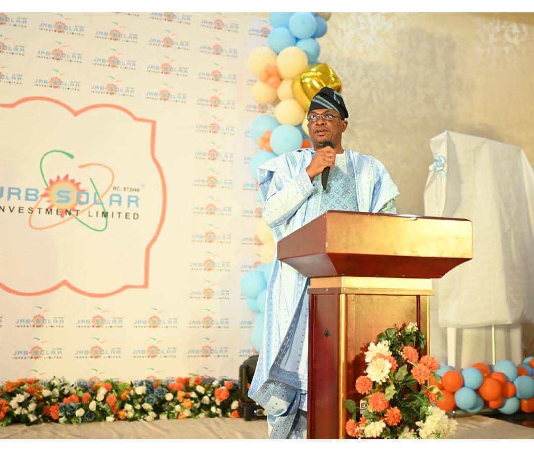 Guest speaker at the podium